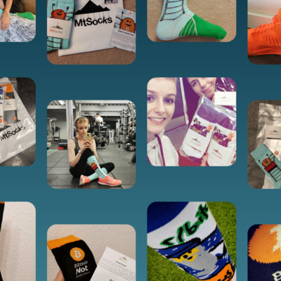 MtSocks – bitcoin gift socks